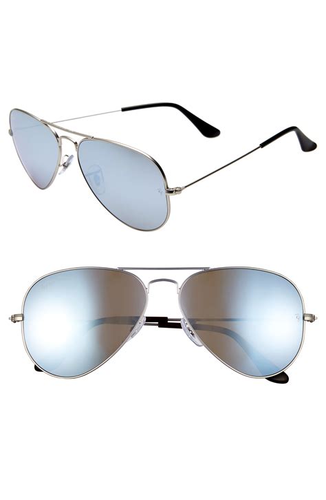 ray ban aviators mirrored polarized.